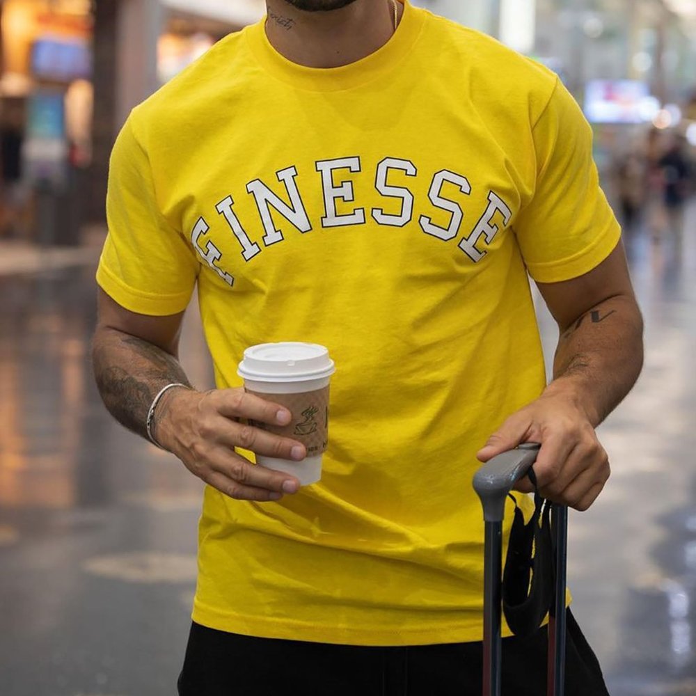 Finesse Short Sleeve Tee - Yellow